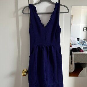 Cobalt Blue Maeve (Anthropologie) Mini Dress